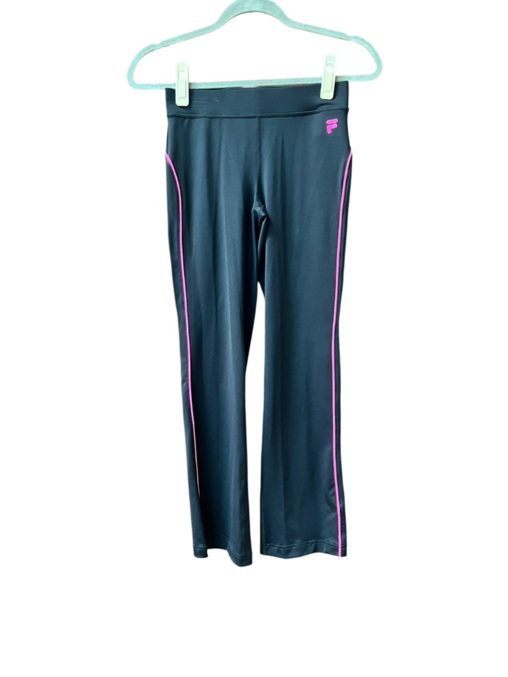 Fila Black Sport Straight Leggings Size Medium